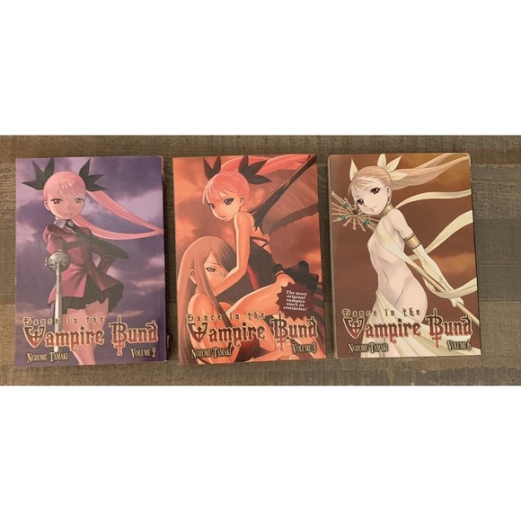 DANCE IN THE VAMPIRE BUND By NOZOMU TAMAKI Lot of 3 Books Volumes 2, 3, 6 - Picture 1 of 11